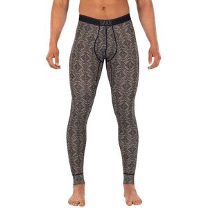 Saxx Quest Baselayer Dark Ink Mesa Geo